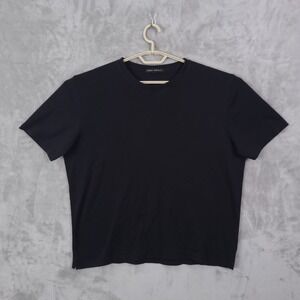 Robert Barakett Pima Cotton The Barakett Georgia Crewneck T Shirt Black - 2XL